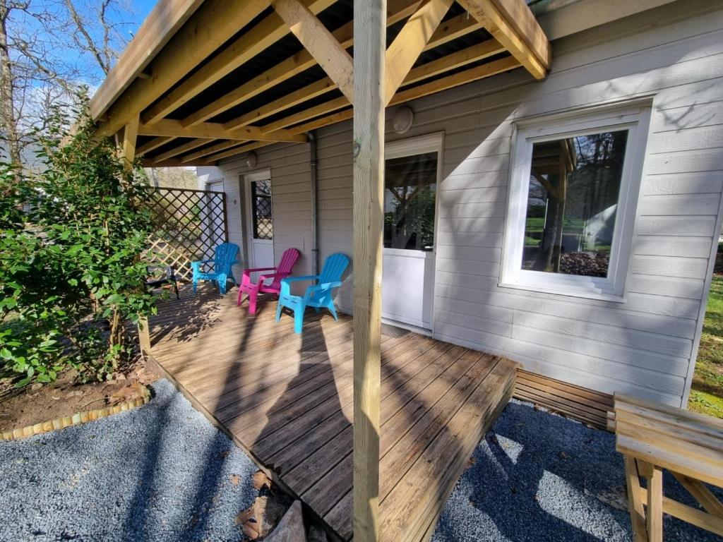 Les Chalets De Saumur, Piscine & Parc Boise, 100M Du Cadrenoir Zewnętrze zdjęcie