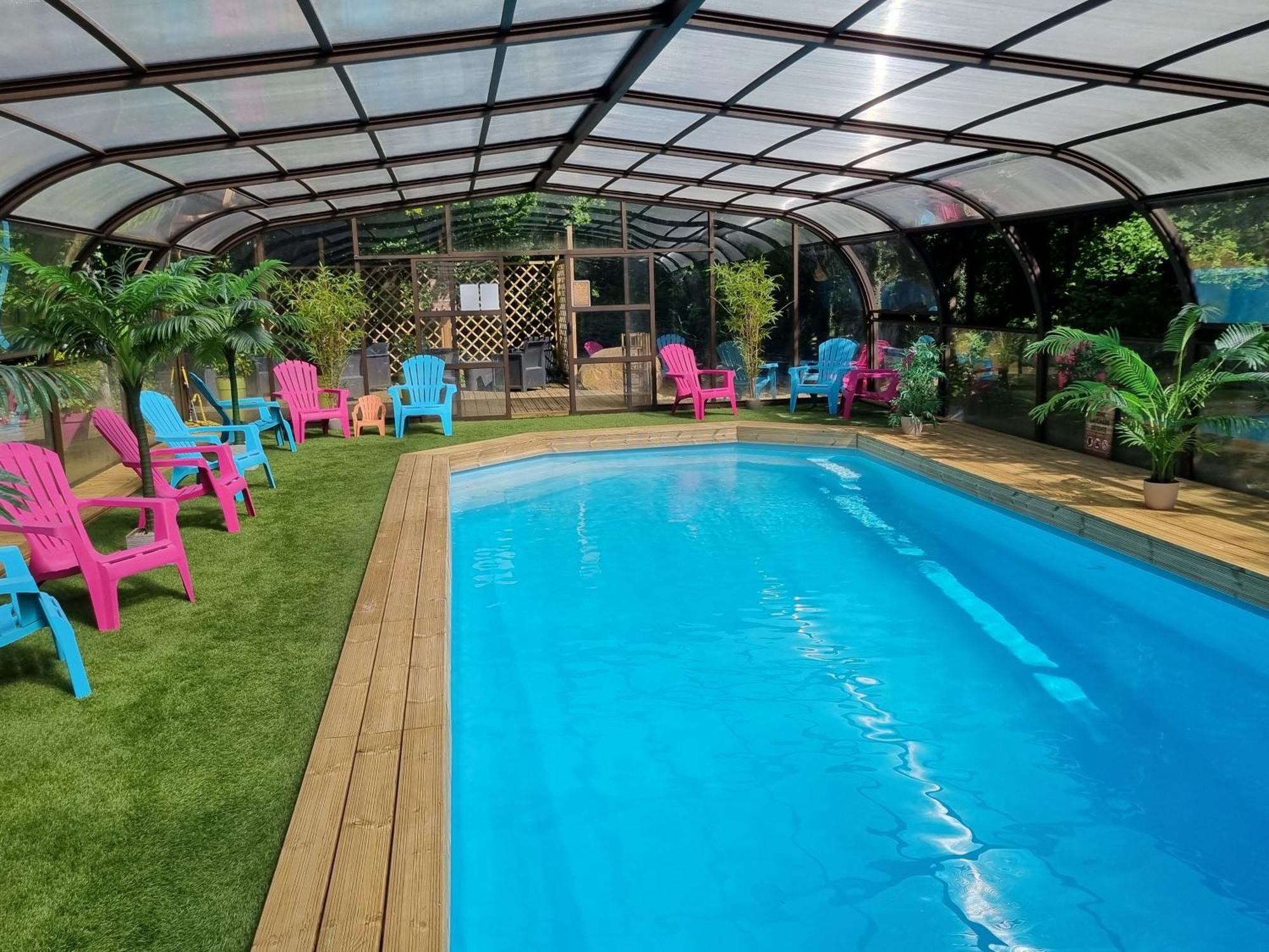 Les Chalets De Saumur, Piscine & Parc Boise, 100M Du Cadrenoir Zewnętrze zdjęcie